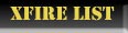 Xfirelist